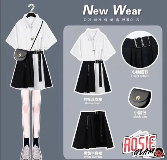 FALDA ABERTURA  ROSIEGLAM