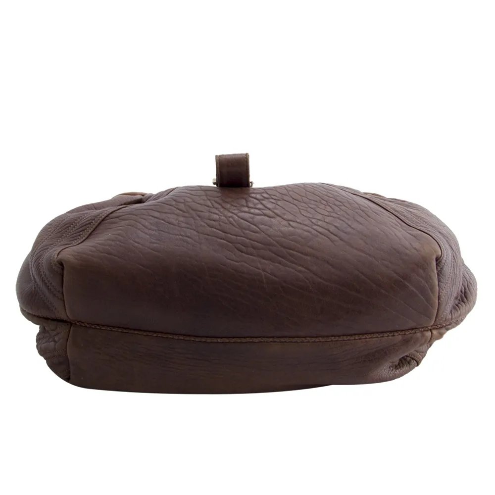 Fendi Spy Piel Marrón