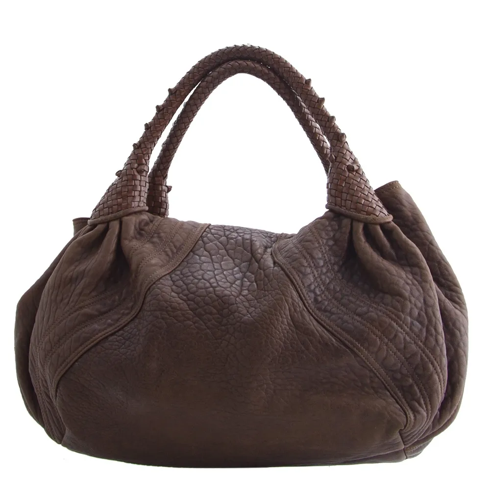 Fendi Spy Piel Marrón