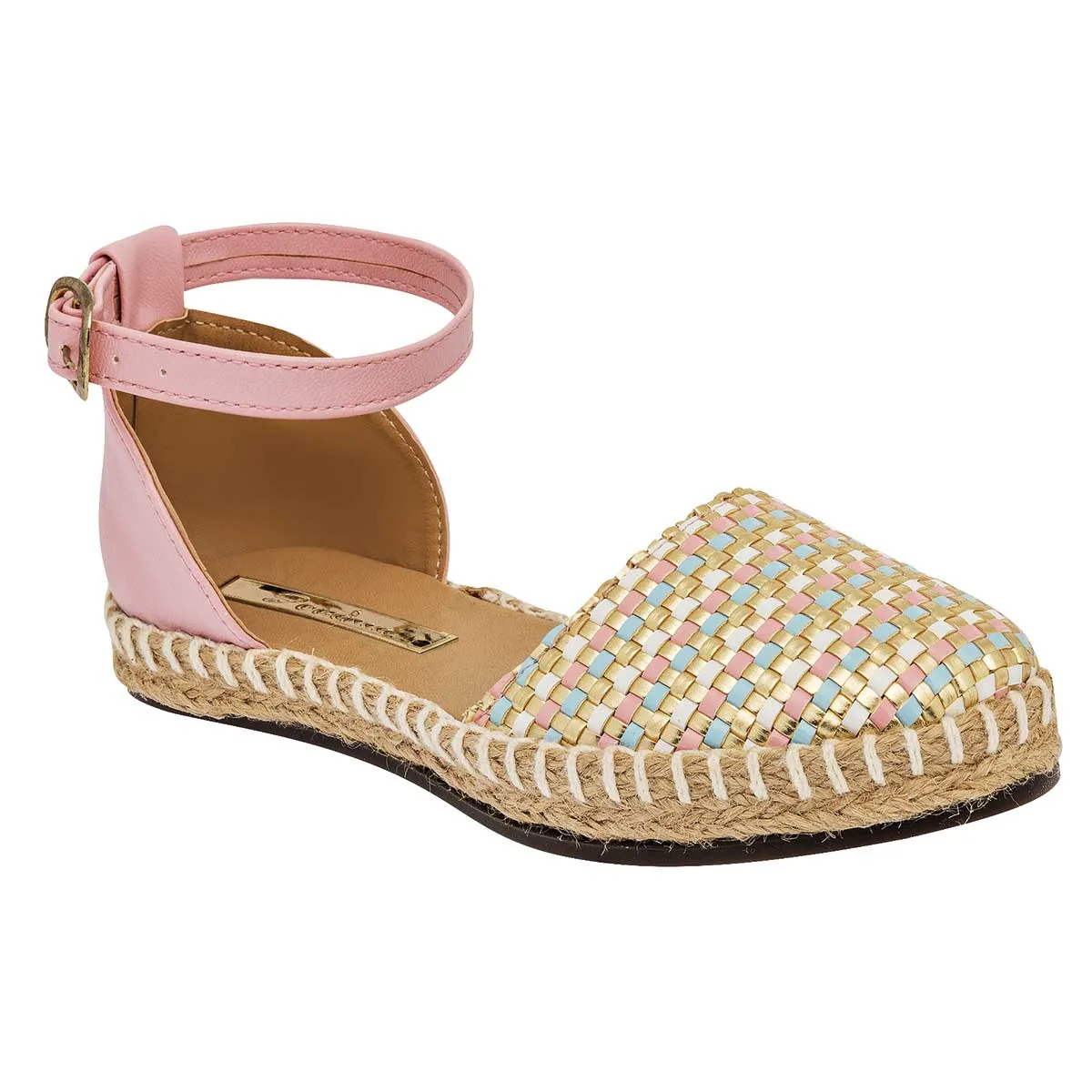 Flats Exterior Sintético Color Rosa Para Niña De RBCOLLECTION