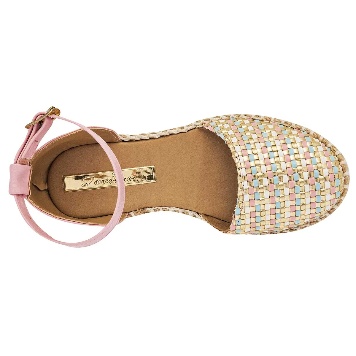 Flats Exterior Sintético Color Rosa Para Niña De RBCOLLECTION