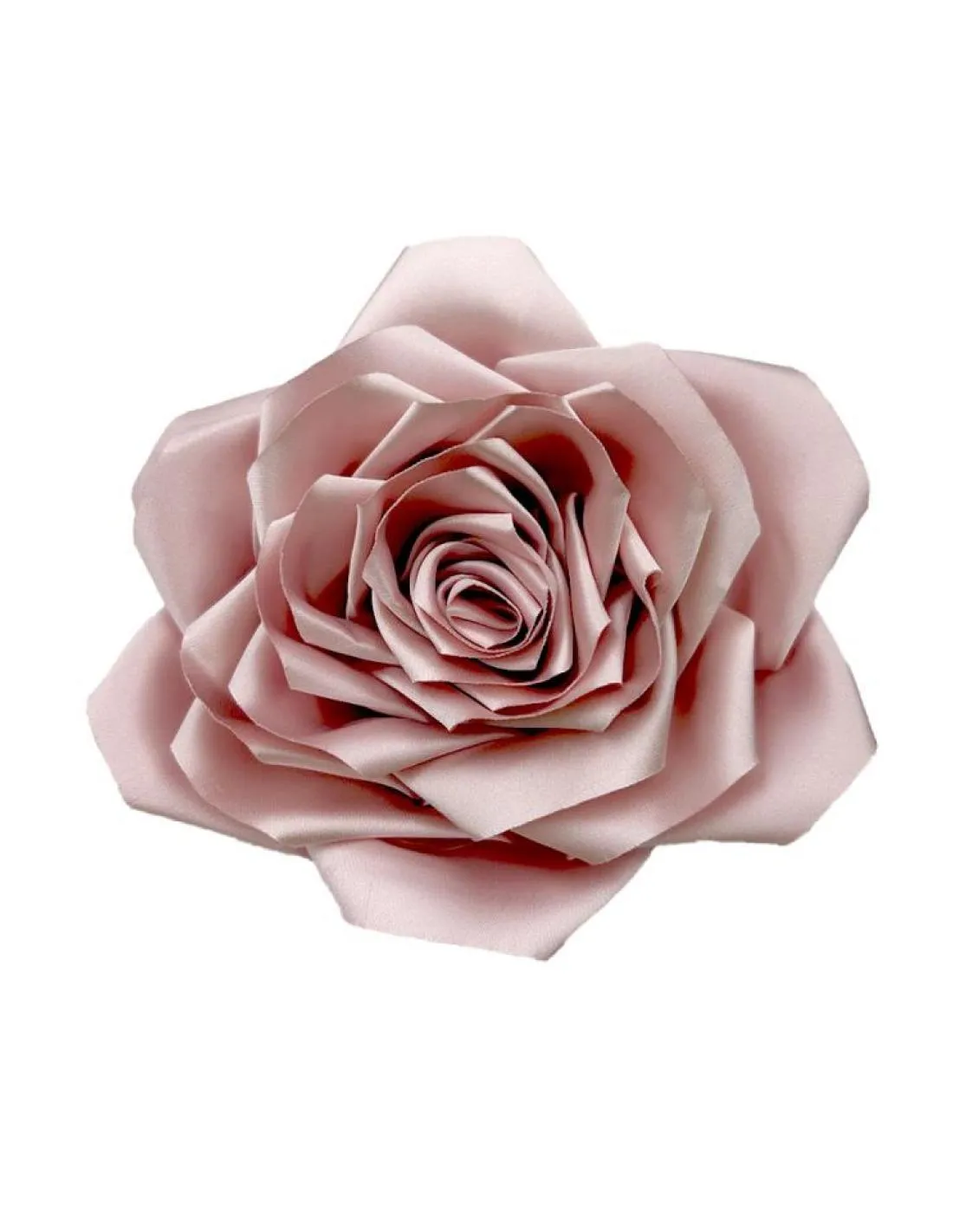 FLORES ROSAS DE FIESTA PARA BROCHE O CABELLO