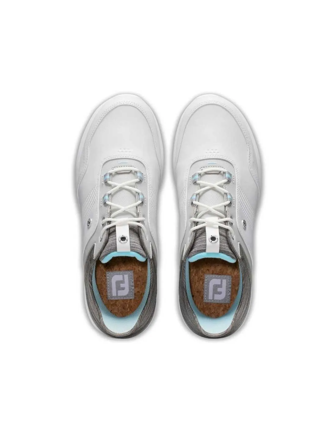 FOOTJOY STRATOS WHITE/GREY/BLUE  ZAPATO MUJER