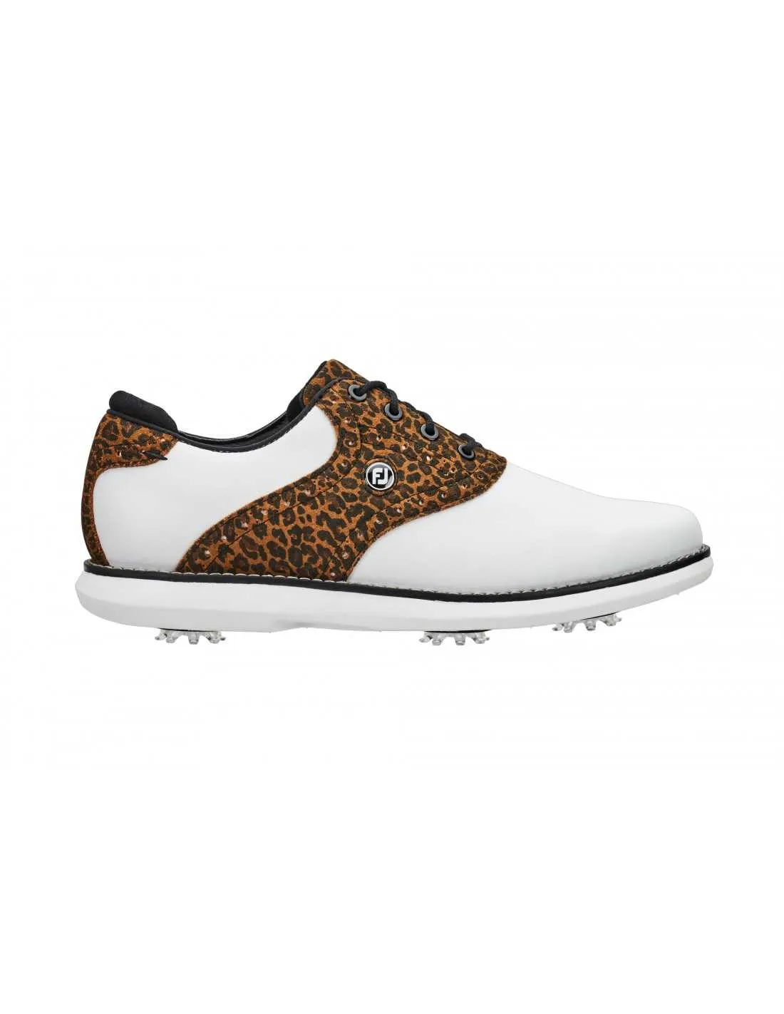 FOOTJOY TRADITIONS WHITE/CHEETAH  ZAPATO MUJER