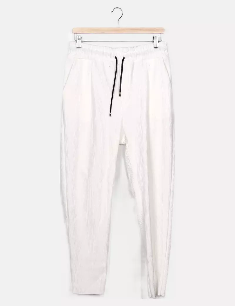 FRILIVIN Pantalón casual blanco