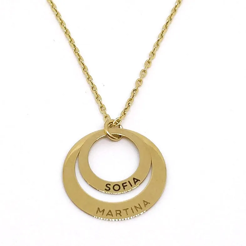 Gargantilla Oro Personalizada 20mm