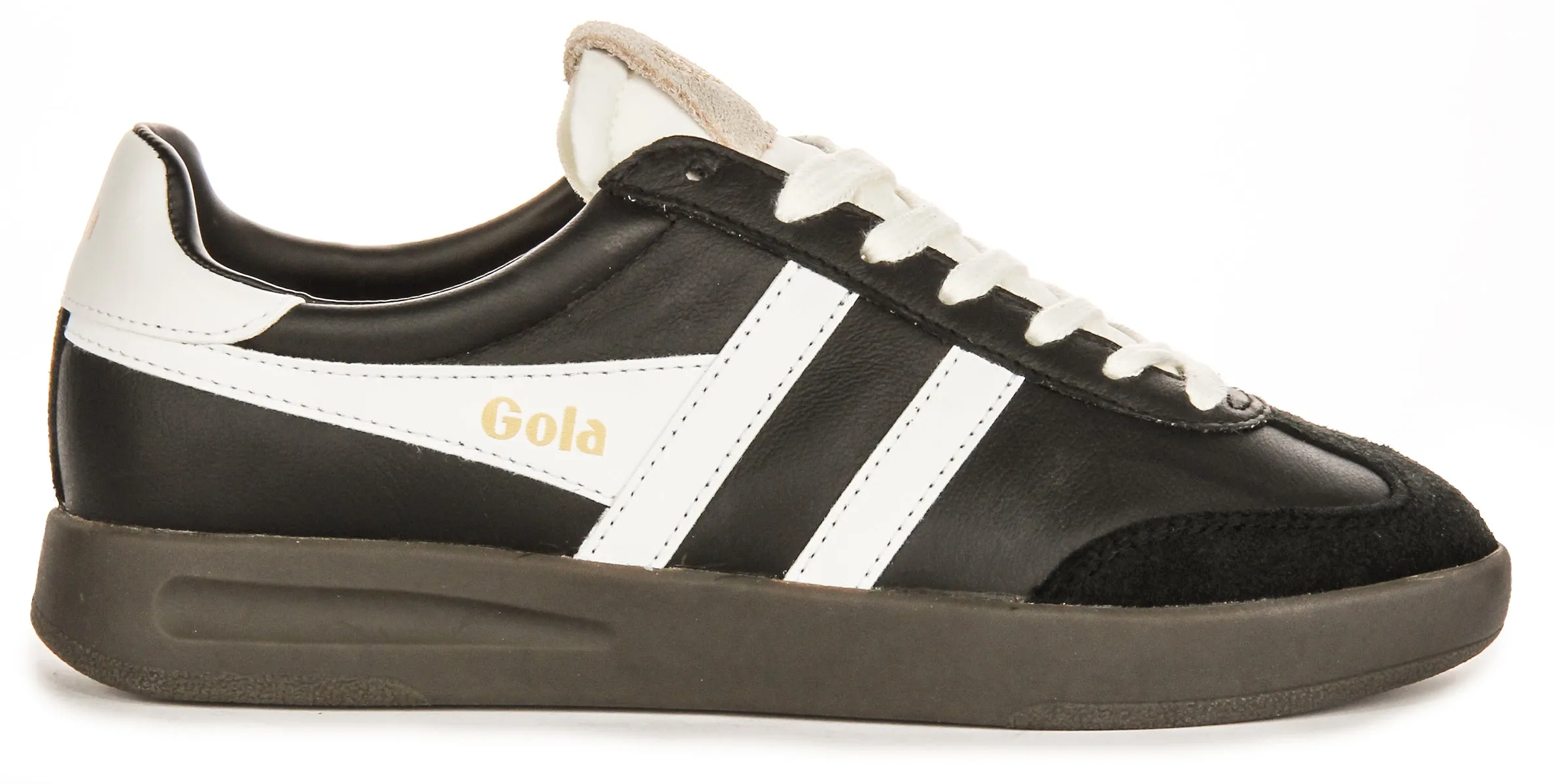Gola Classics Cyclone Leather In White Black For Women