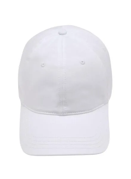 Gorra Lacoste Unisex Algodón Ecológico Blanco