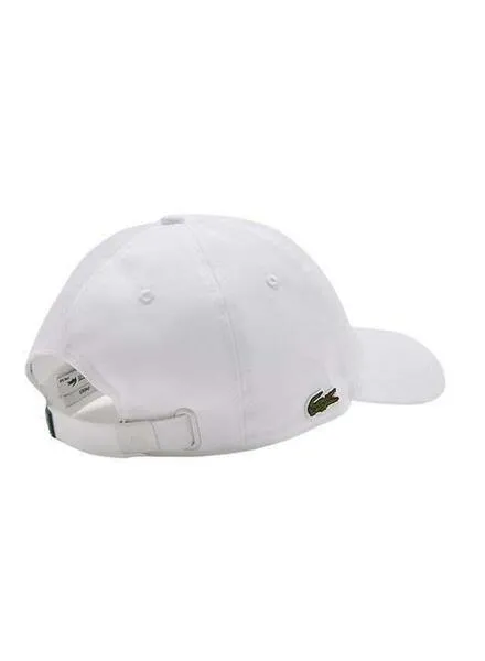 Gorra Lacoste Unisex Algodón Ecológico Blanco