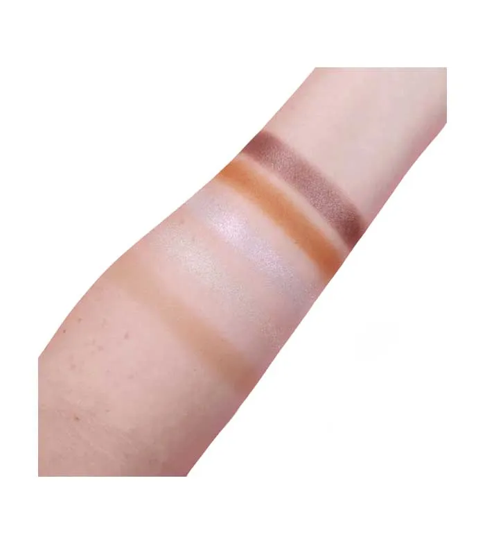 I HEART REVOLUTION  PALETAS DE SOMBRAS MINI CHOCOLATE  WHITE VANILLA CREAM