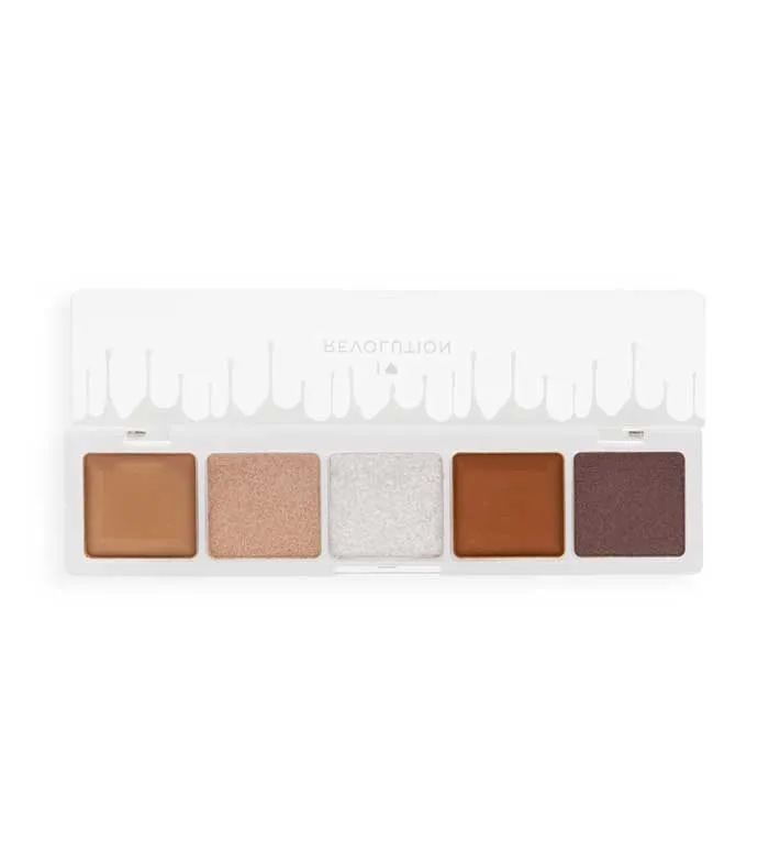 I HEART REVOLUTION  PALETAS DE SOMBRAS MINI CHOCOLATE  WHITE VANILLA CREAM