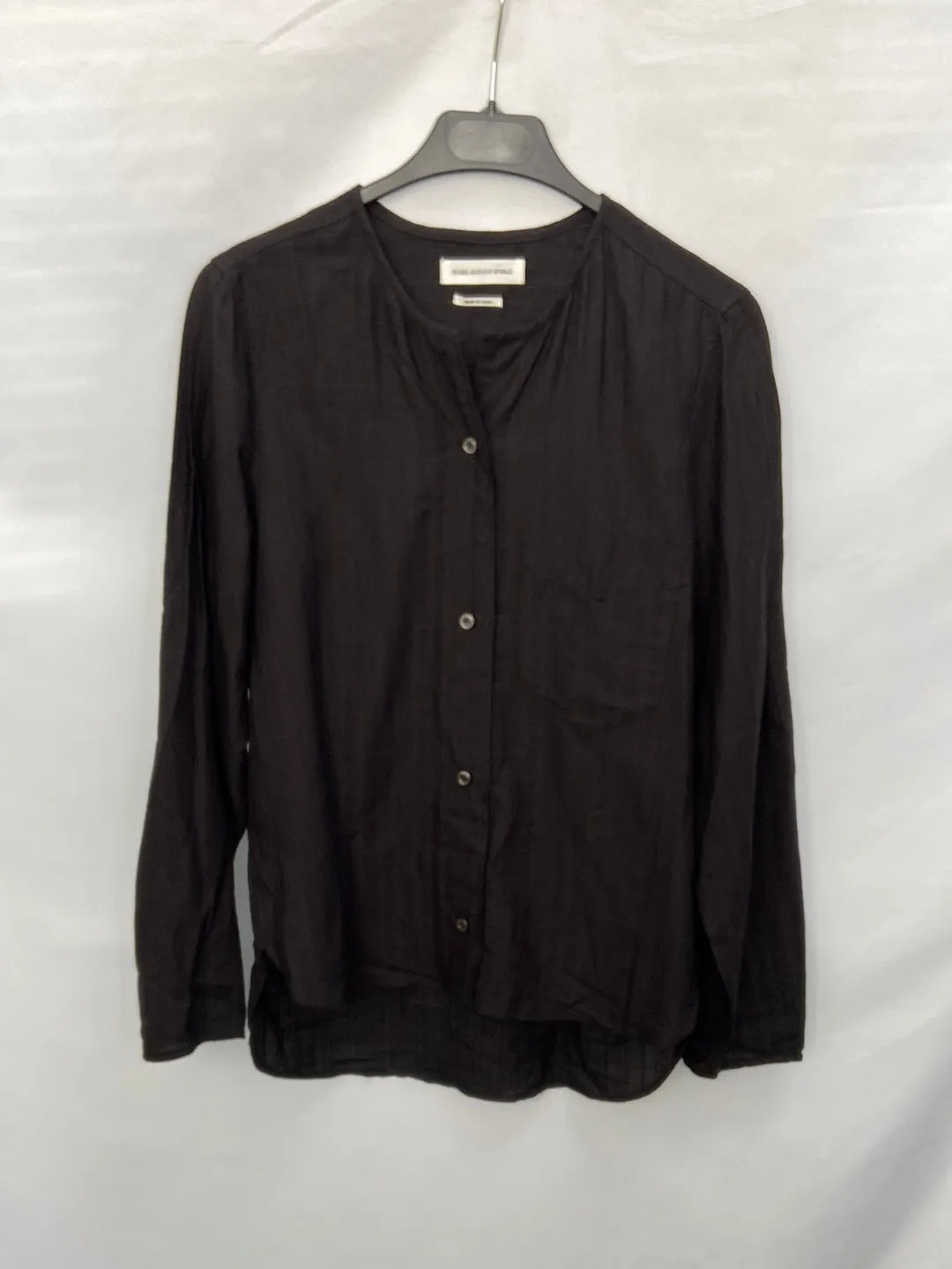 ISABEL MARANT ÉTOILE.Blusa negra T.34