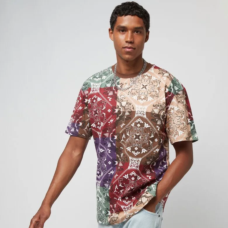 karl kani camiseta small signature paisley 6037817