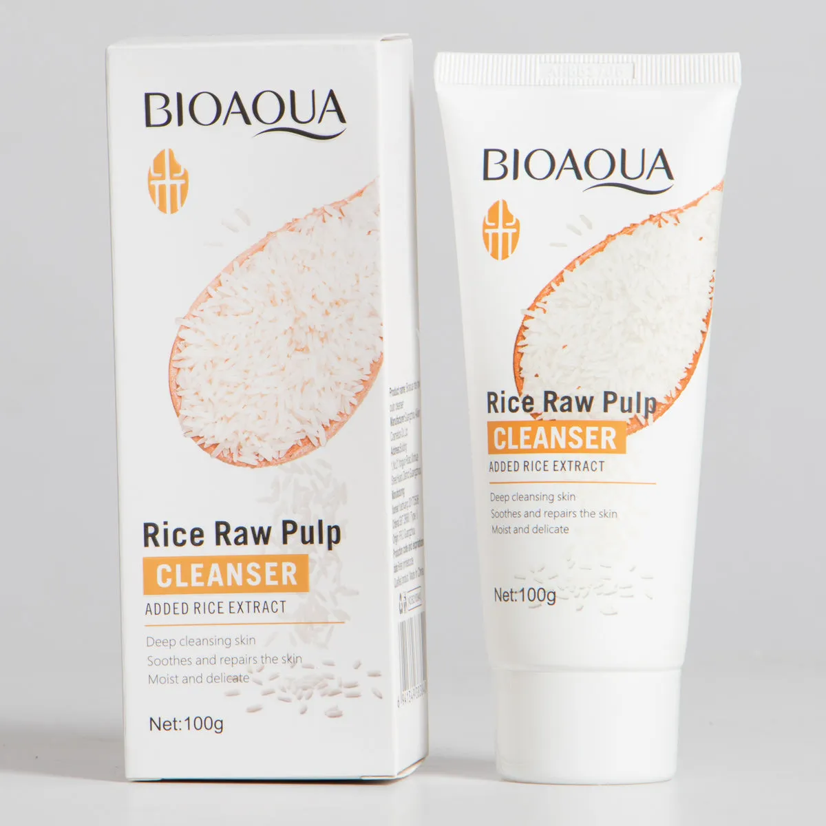 KIT X 5 RUTINA FACIAL ORIENTAL DE ARROZ | TRATAMIENTO FACIAL ANTIEDAD Y ACLARANTE  BIOAQUA