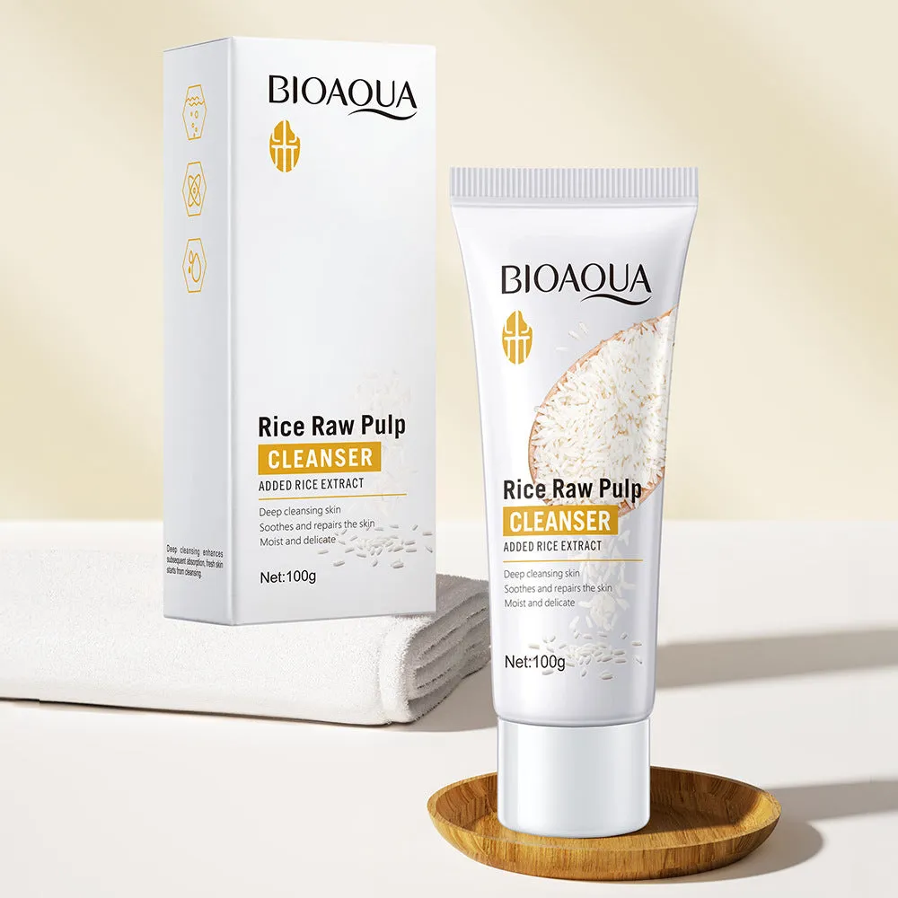 KIT X 5 RUTINA FACIAL ORIENTAL DE ARROZ | TRATAMIENTO FACIAL ANTIEDAD Y ACLARANTE  BIOAQUA