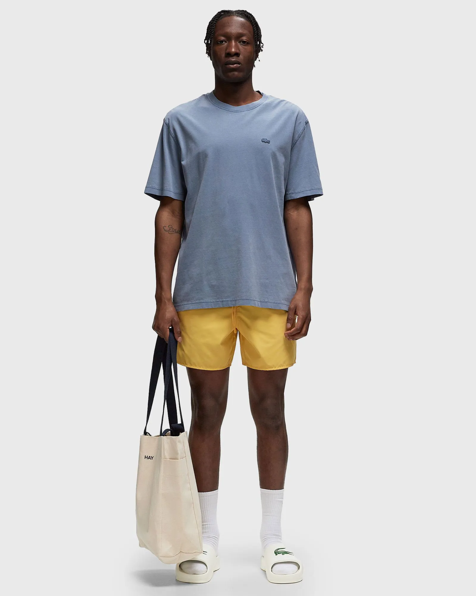 LACOSTE UNISEX NATURAL DYED TSHIRT