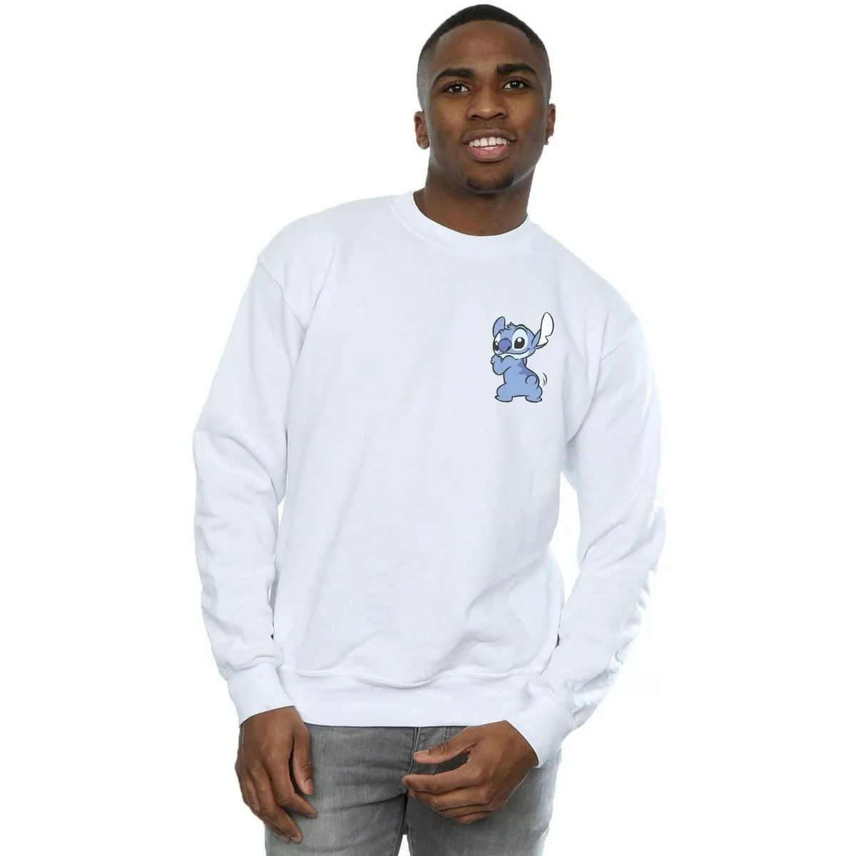 Lilo And Stitch Stitch Backside Breast Print