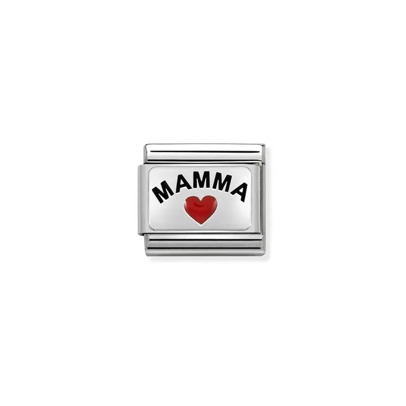 Link Nomination Acero y Plata "Mamma" 330208 34