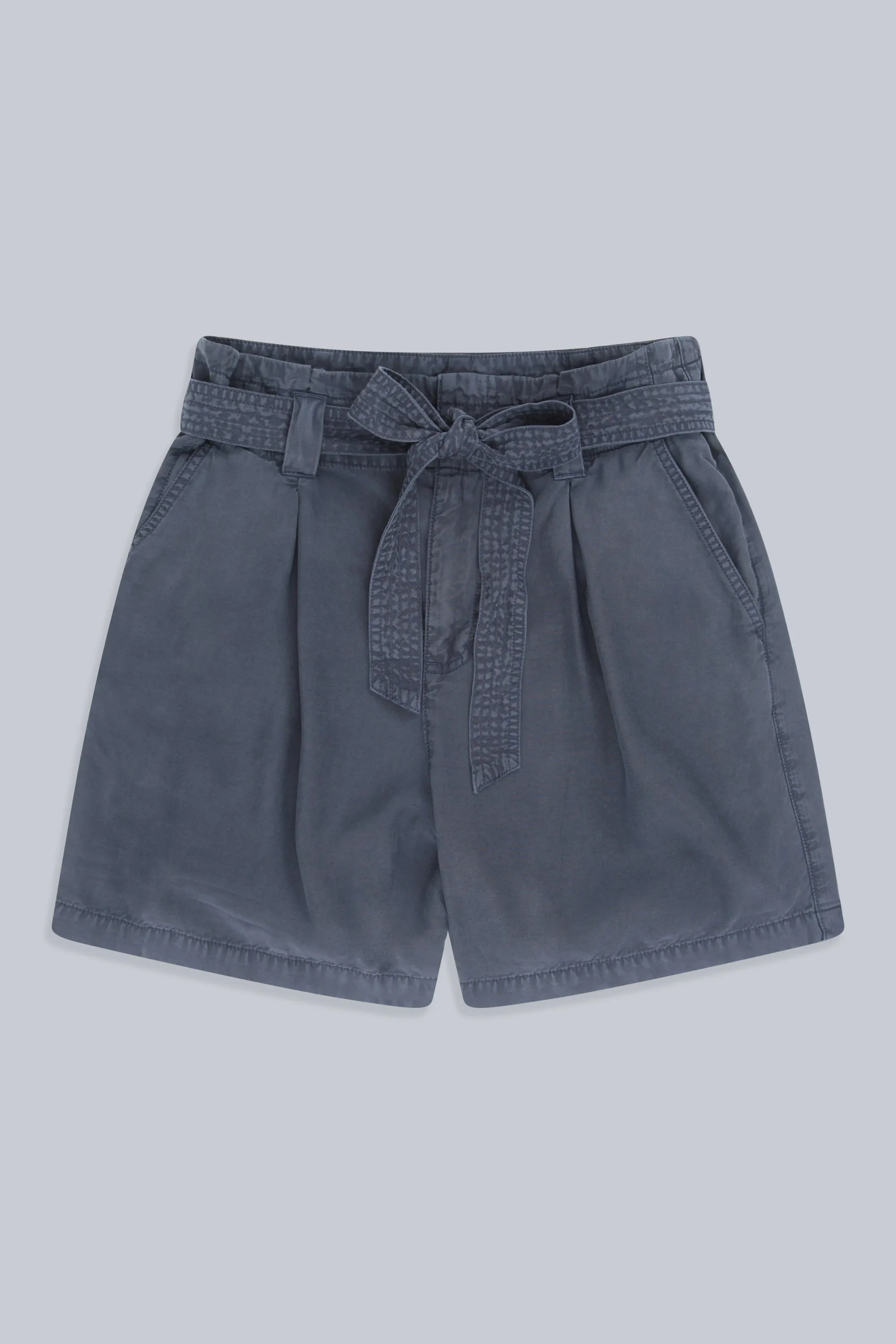 Loren pantalón corto tipo paper bag para mujer