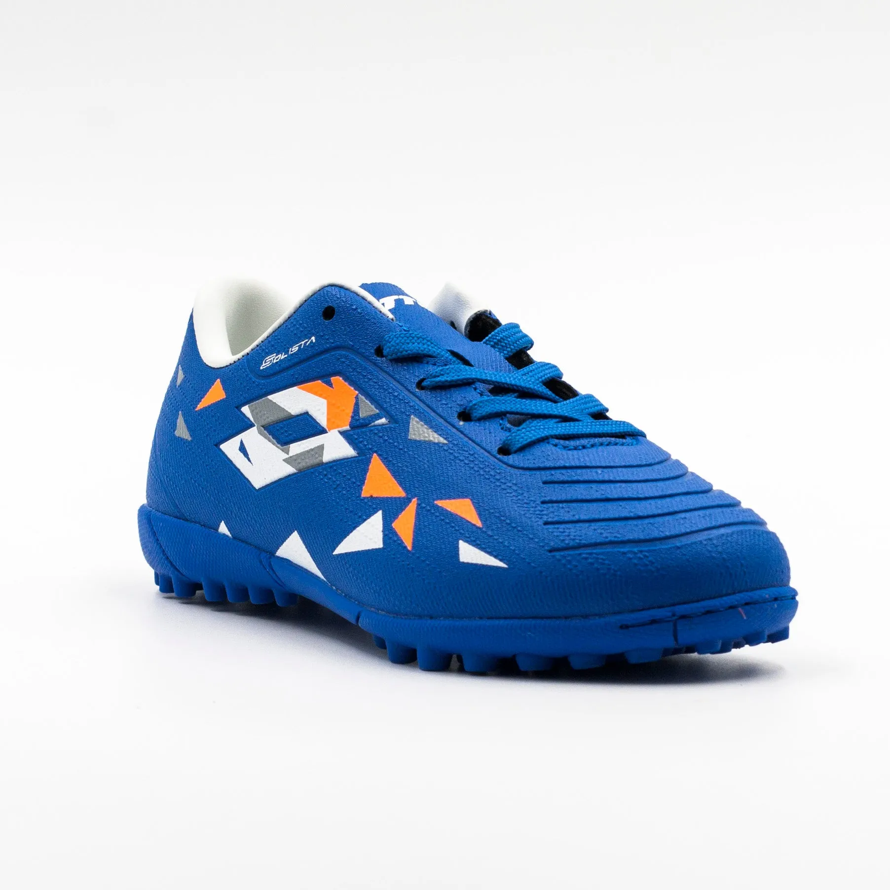 Lotto Baby Con Cordón Azul Blanco Zapatillas Nio Fútbol