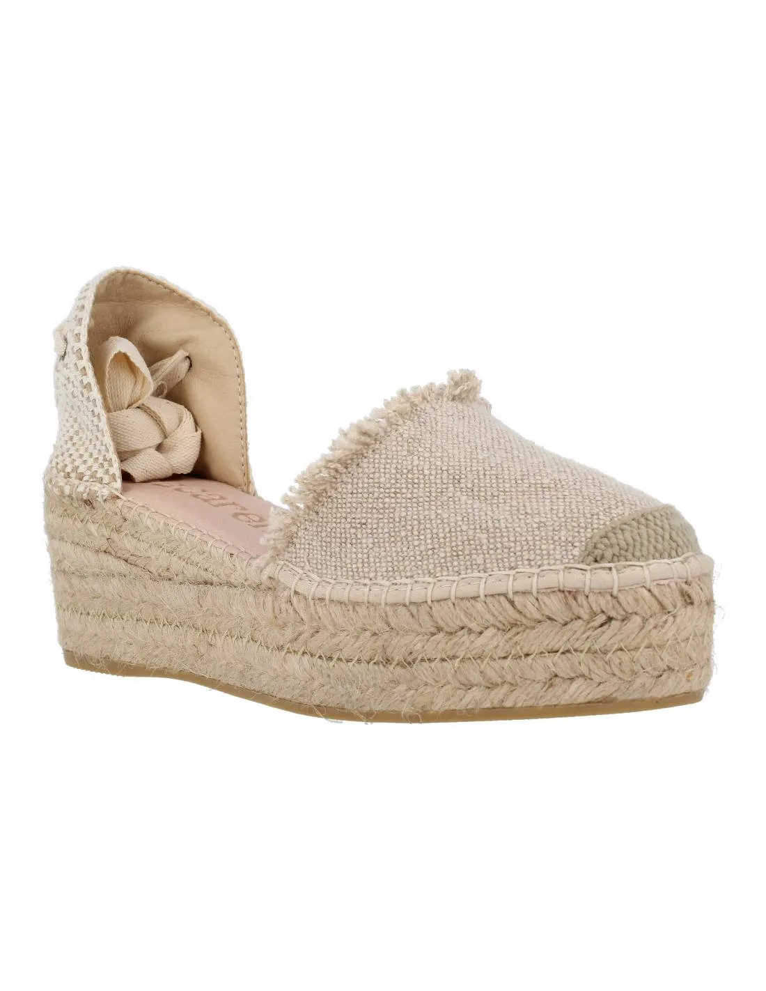 MACARENA  CUñA ESPARTO JAVA 34 BEIGE