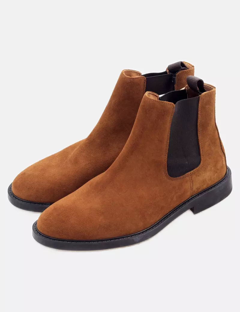 Mango Botines Ante
