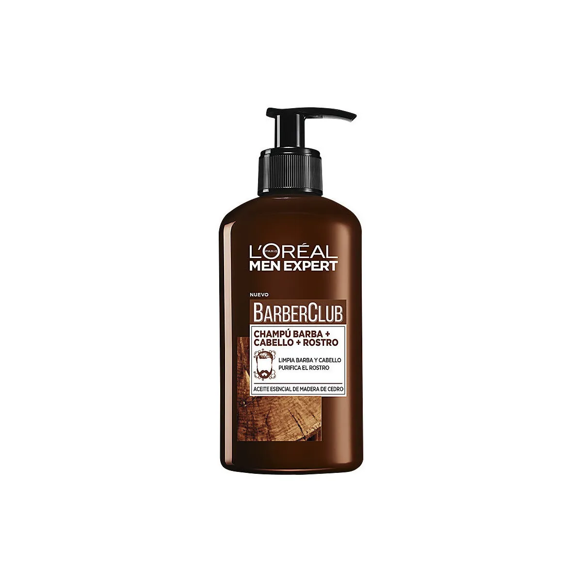 MEN EXPERT BARBER CLUB CHAMPú BARBAROSTROCABELLO