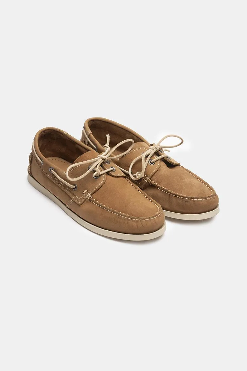 MEWS CLOTHING NAUTICAS DE PIEL BAHRI TAUPE