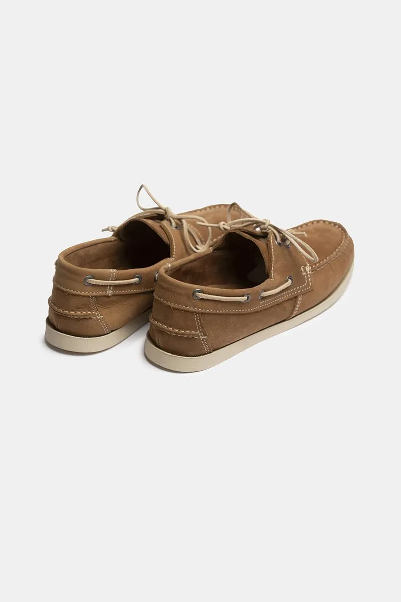 MEWS CLOTHING NAUTICAS DE PIEL BAHRI TAUPE