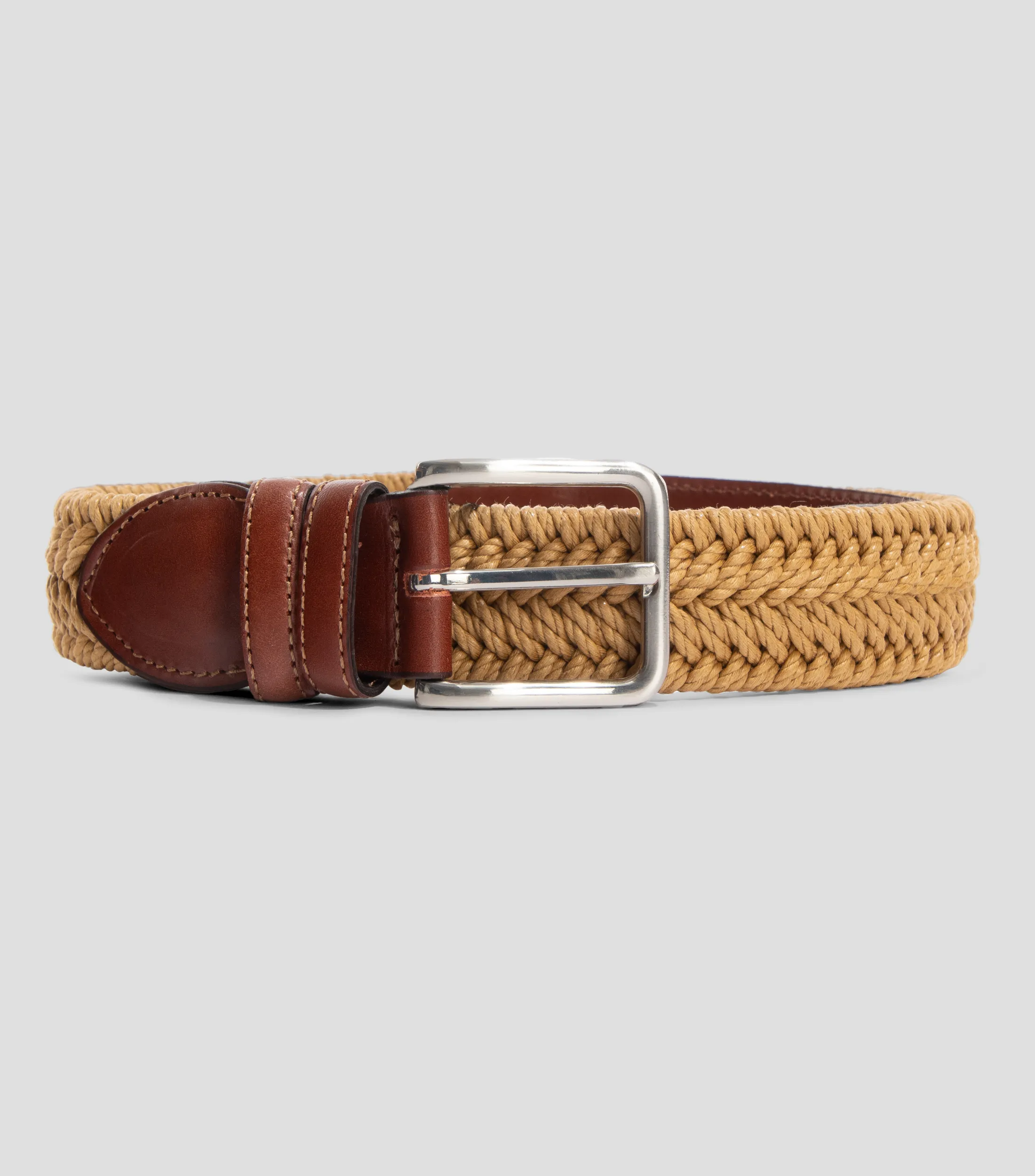Mirto Cinturón en textil trenzado Hombre