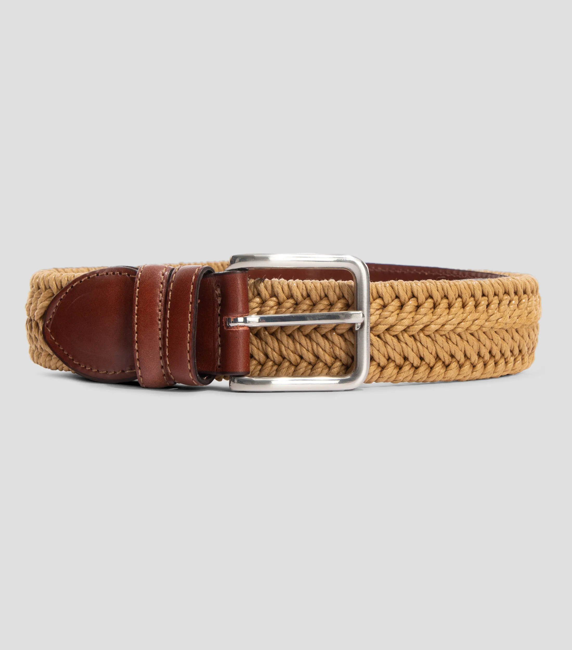 Mirto Cinturón en textil trenzado Hombre