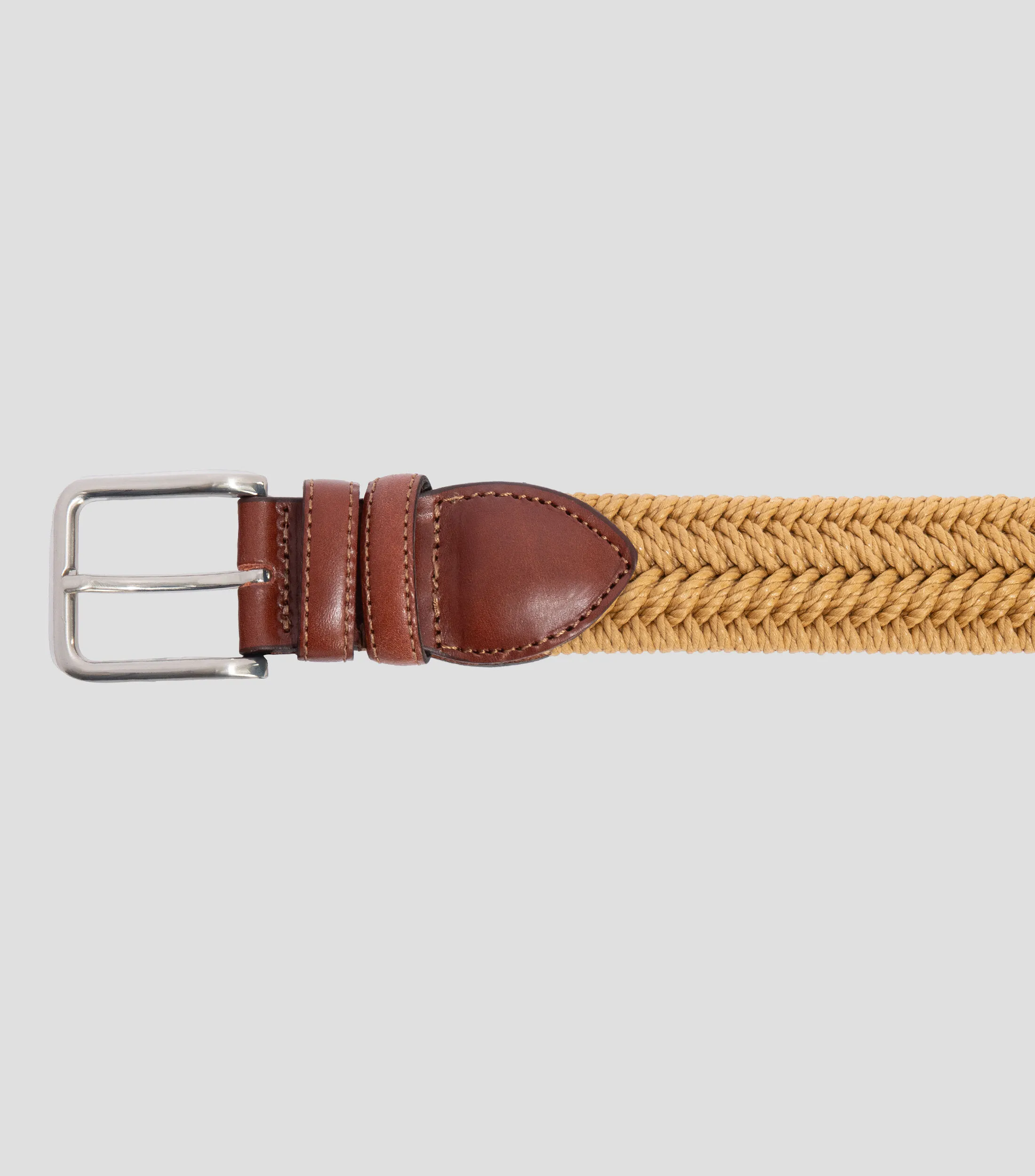 Mirto Cinturón en textil trenzado Hombre