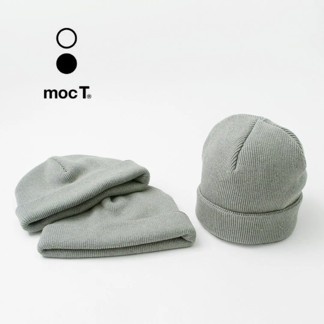 Moc t / neon script tapa de punto de peso pesado