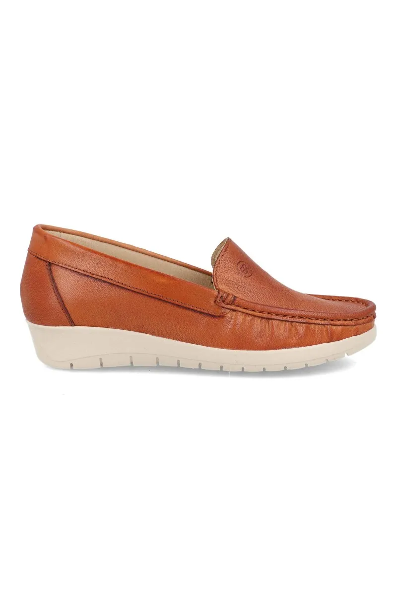 Mocasin de piel Be relax 17001