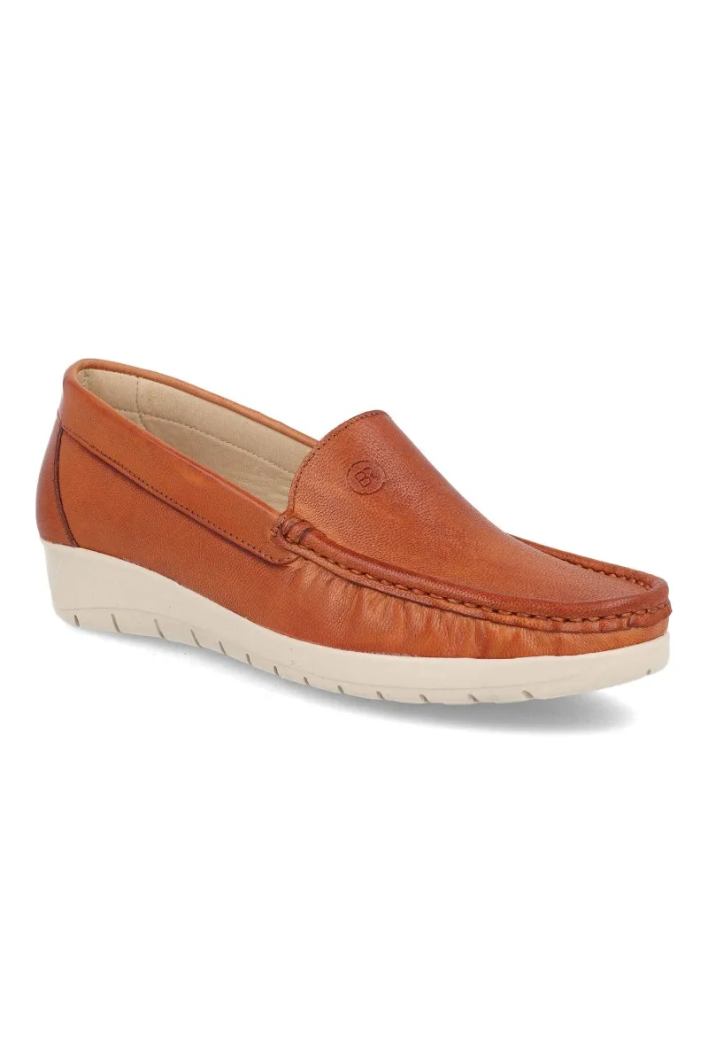Mocasin de piel Be relax 17001
