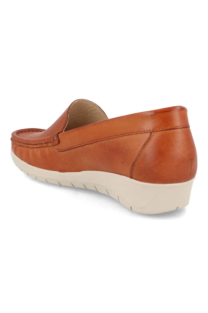 Mocasin de piel Be relax 17001