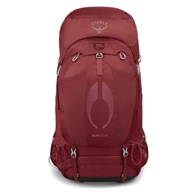 Mochila Osprey Aura AG 65 (Berry Sorbet Red)