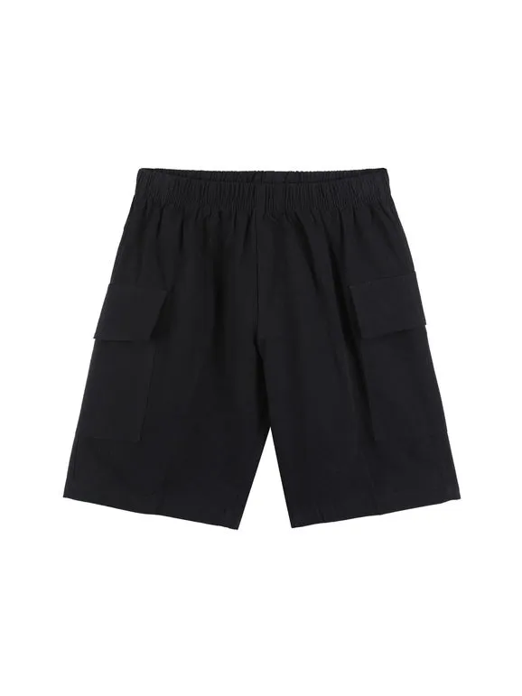 Moda Junior Mono corto de 2 piezas para niño con camiseta + pantalón corto cargo