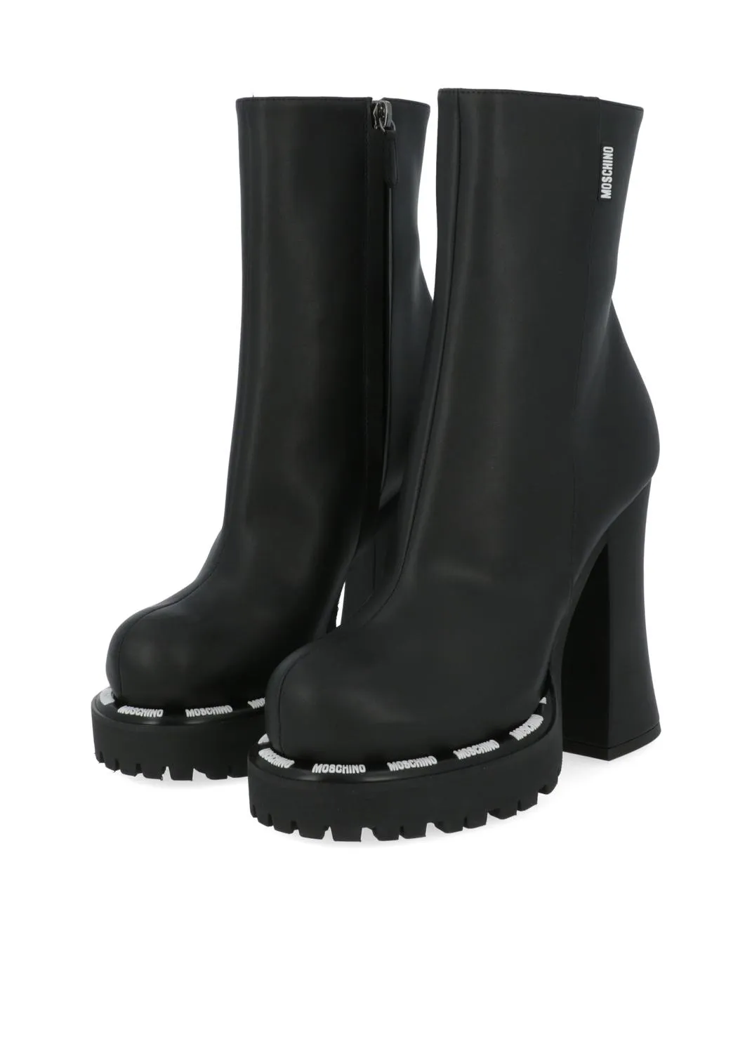 MOSCHINO BOTINES LABEL MSCMA2108C