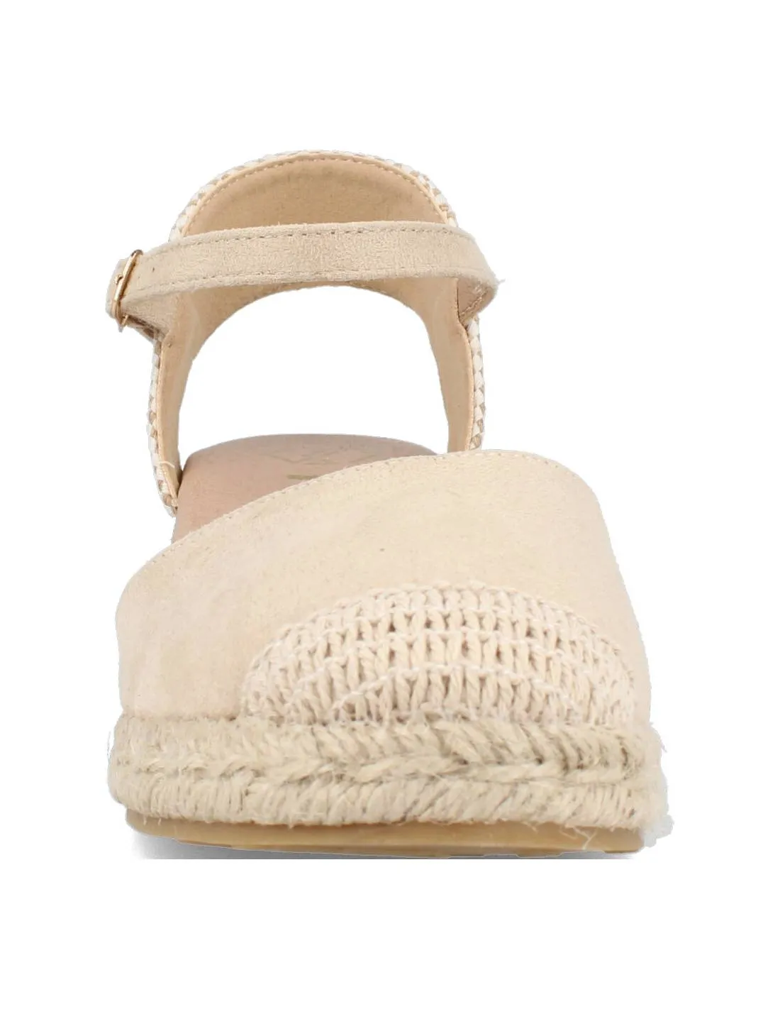 MYSOFT  CUñA BAJA HEBILLA BEIGE