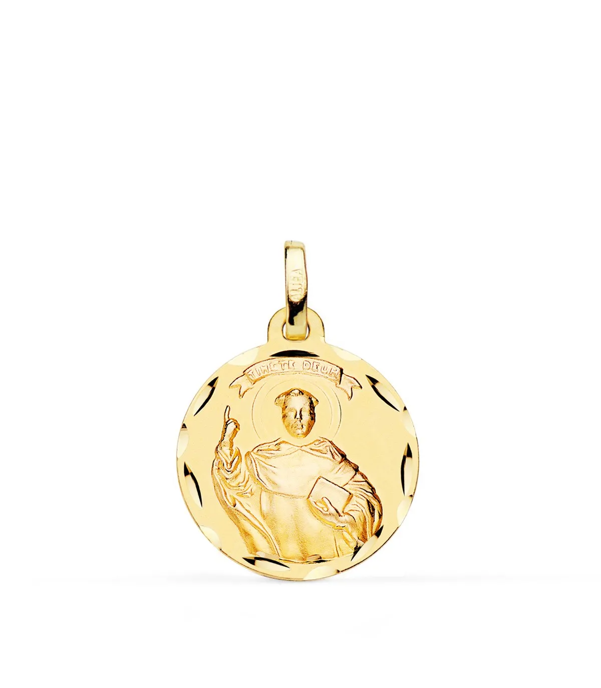 Médaille Saint Vincent Ferrer Or 18K 22mm