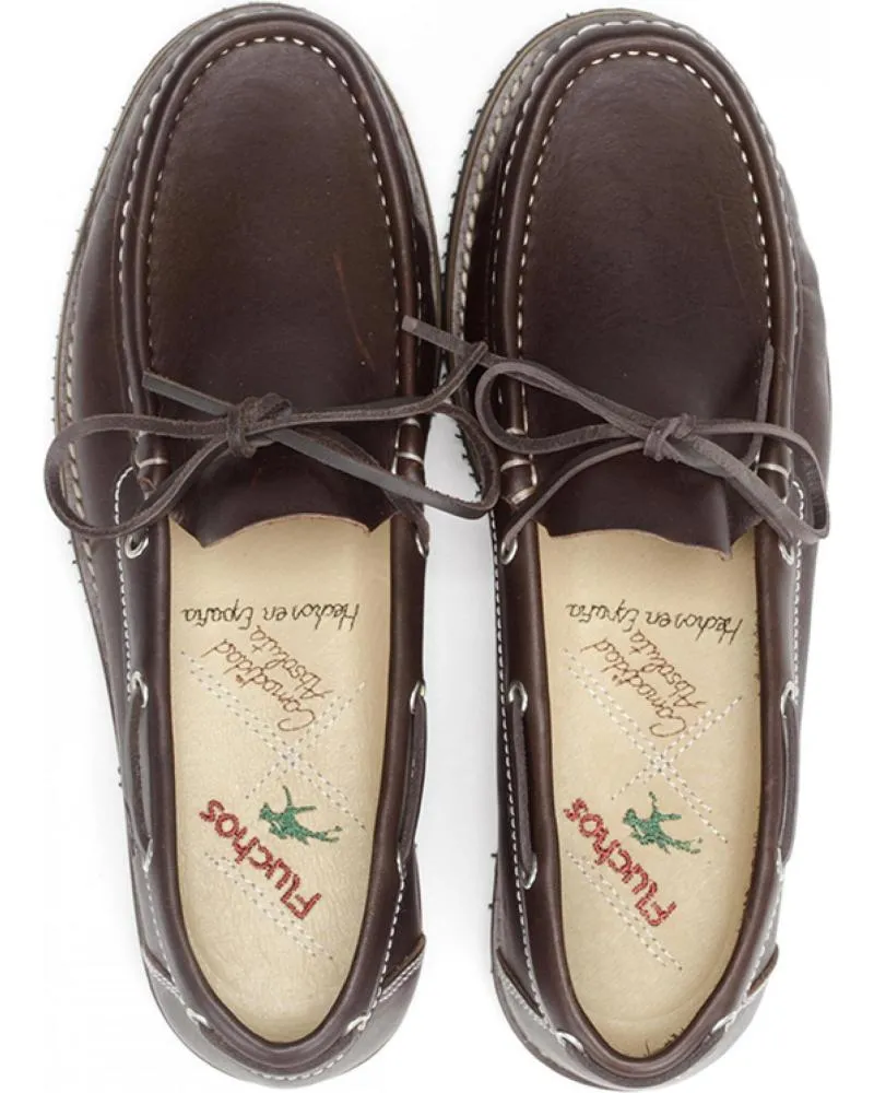 Nauticos de Hombre FLUCHOS NAUTICO 156 ENGRASADO MARRON