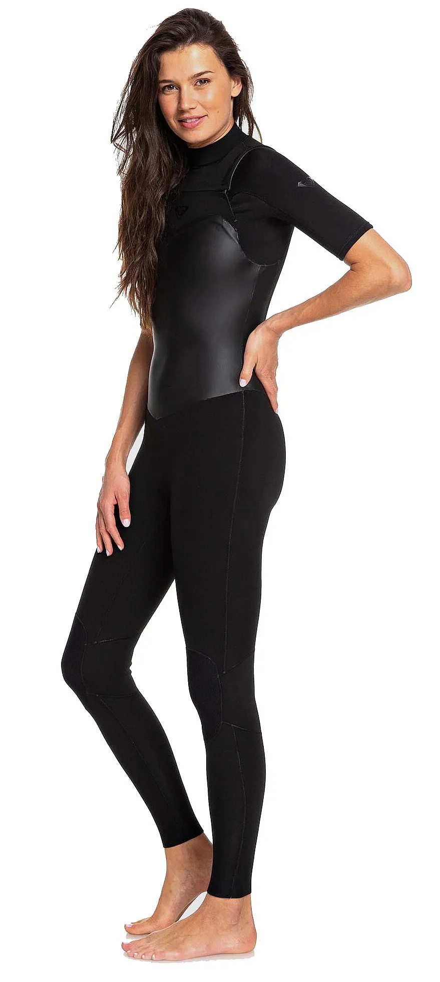 NEOPRENO ROXY 2/2 SATIN ZIP SPRINGSUIT  KVJ0/BLACK  WOMEN´S