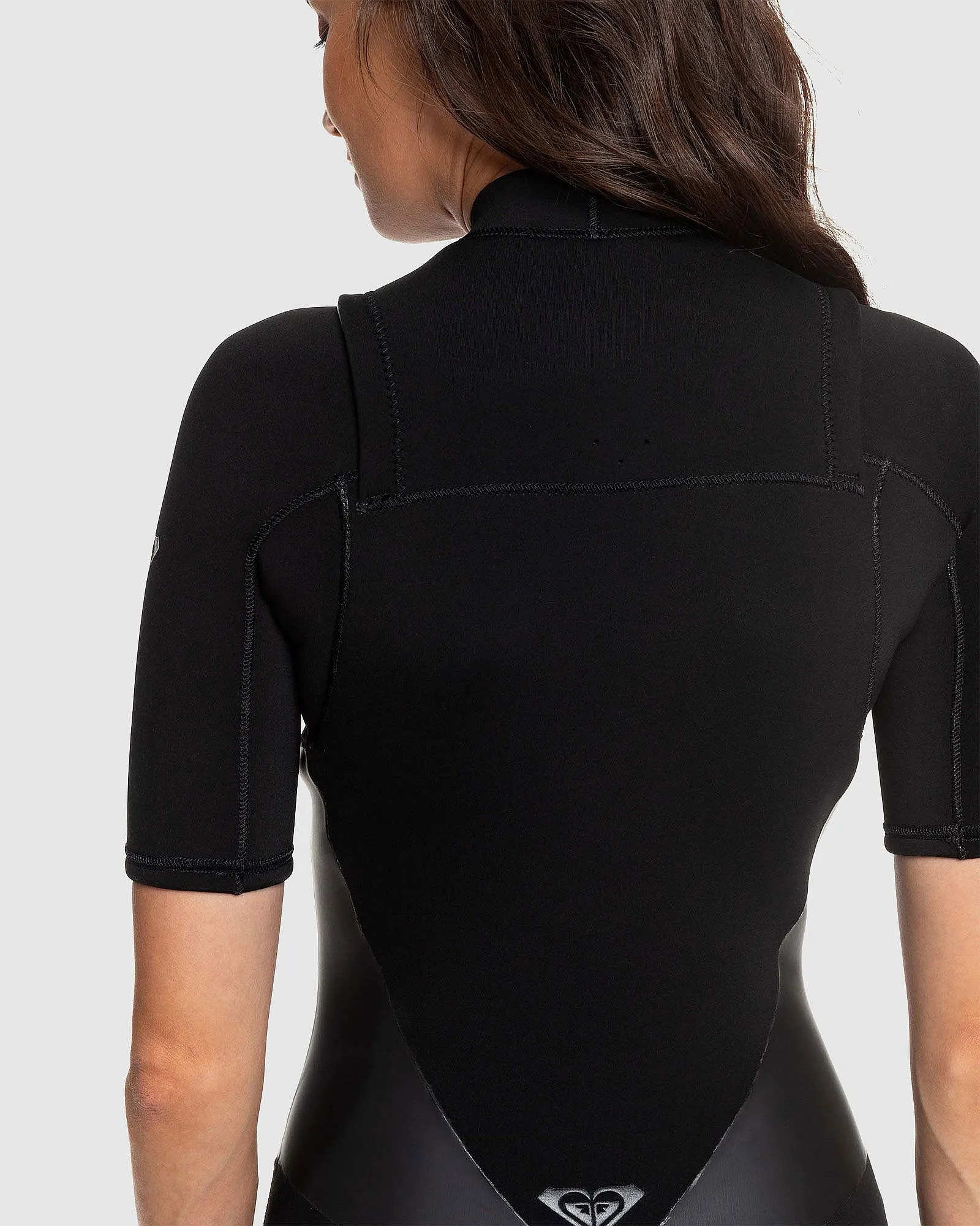 NEOPRENO ROXY 2/2 SATIN ZIP SPRINGSUIT  KVJ0/BLACK  WOMEN´S