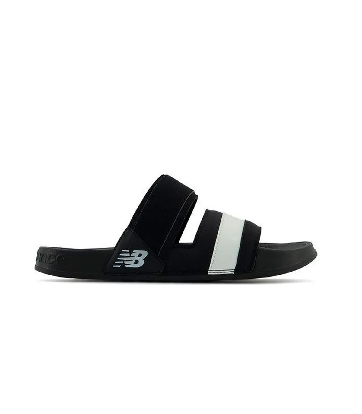 NEW BALANCE  CHANCLAS UNISEX NEGRAS  202V2