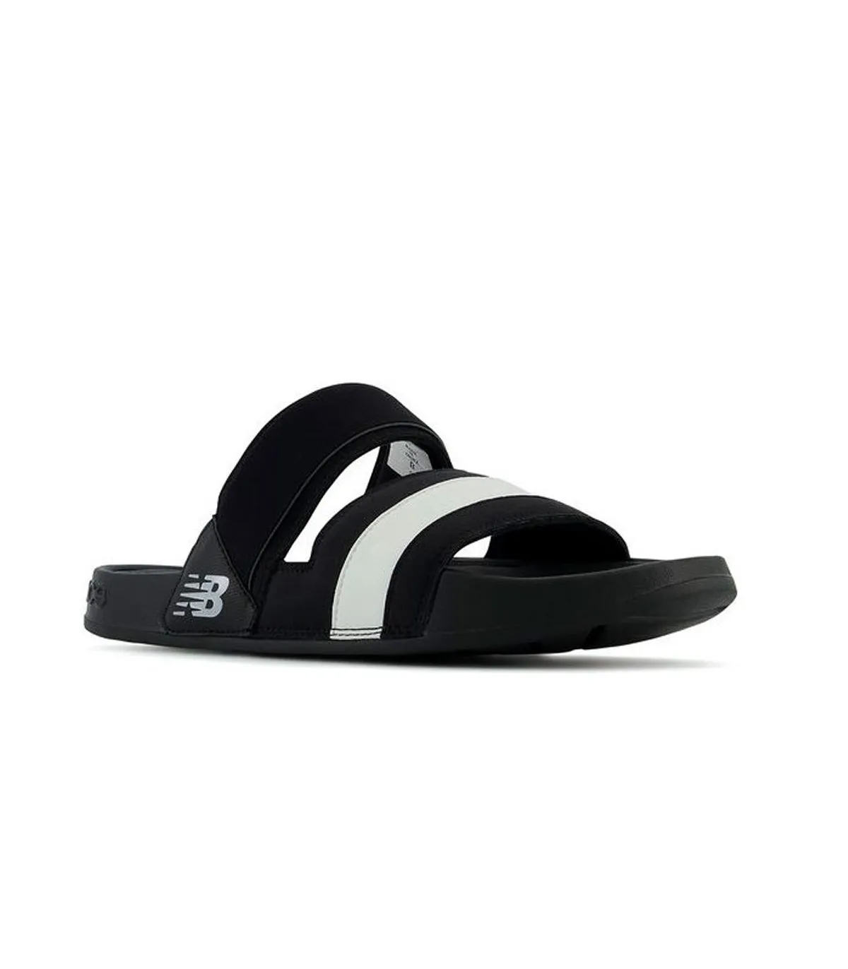 NEW BALANCE  CHANCLAS UNISEX NEGRAS  202V2