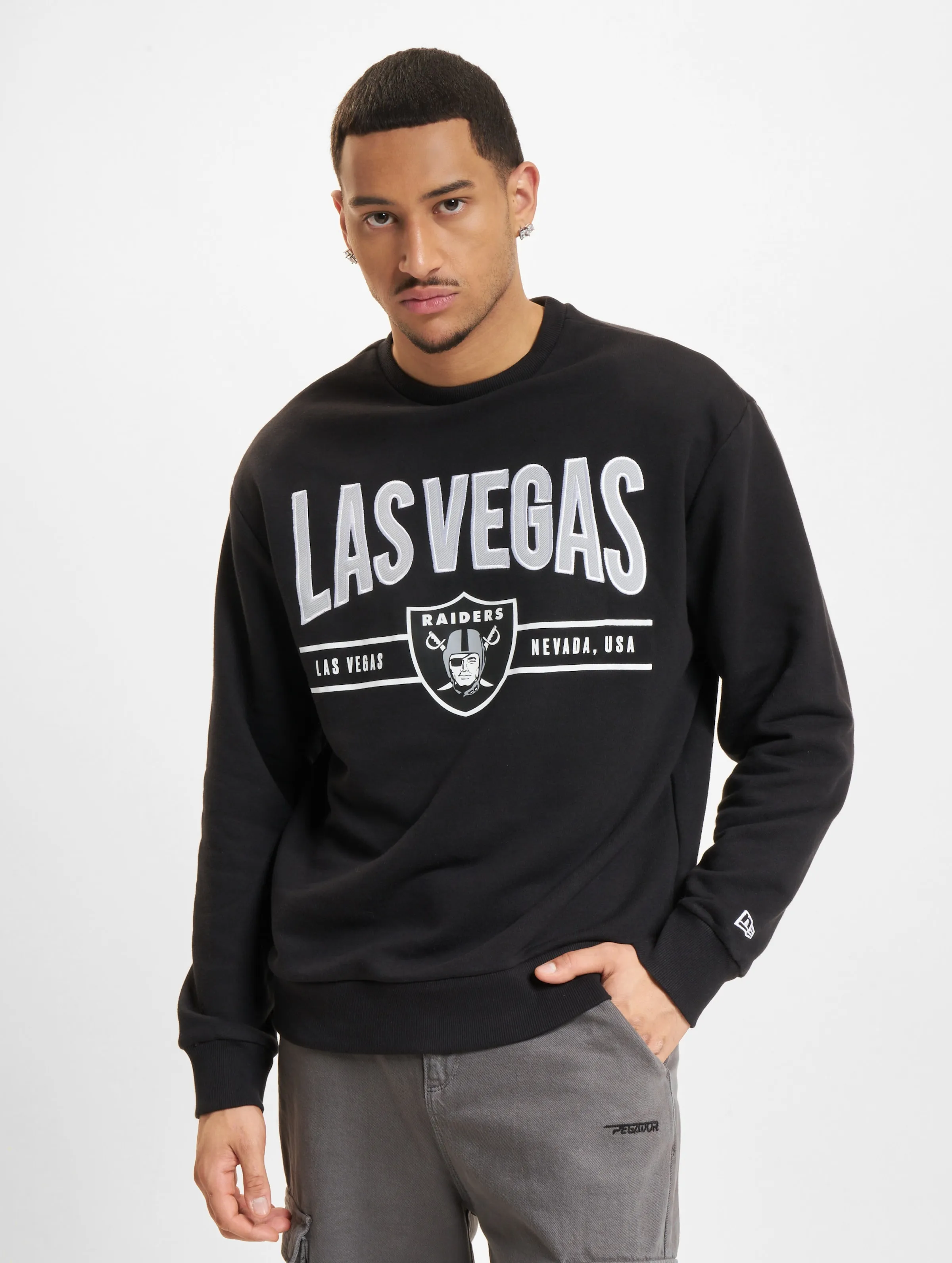 New Era Las Vegas Raiders NFL Wordmark Crewneck