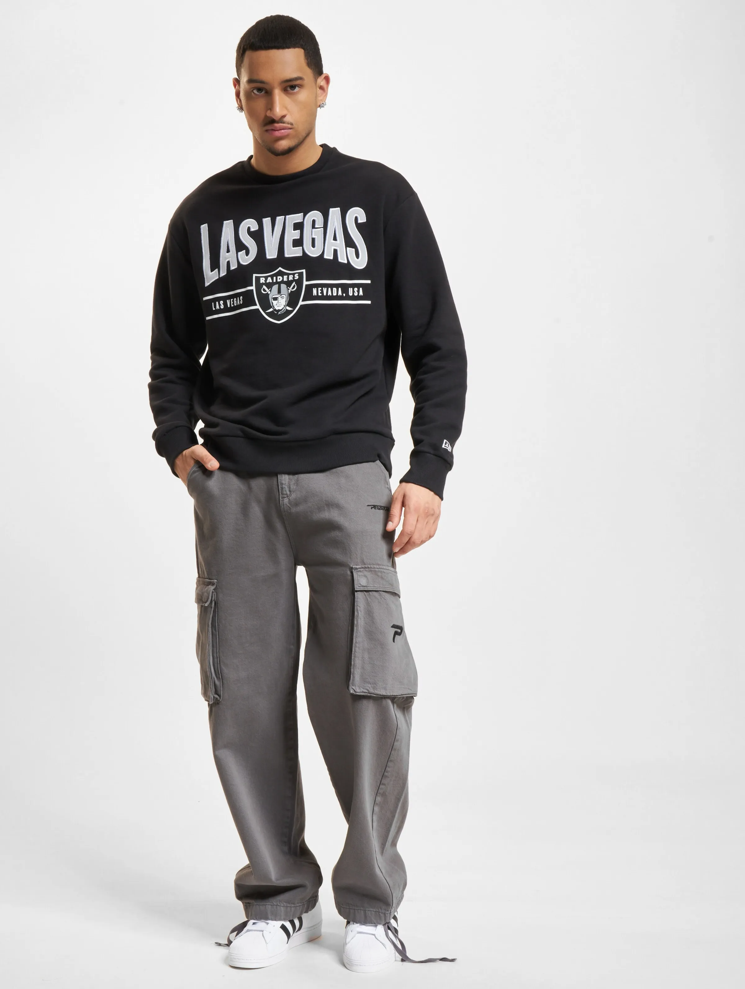 New Era Las Vegas Raiders NFL Wordmark Crewneck