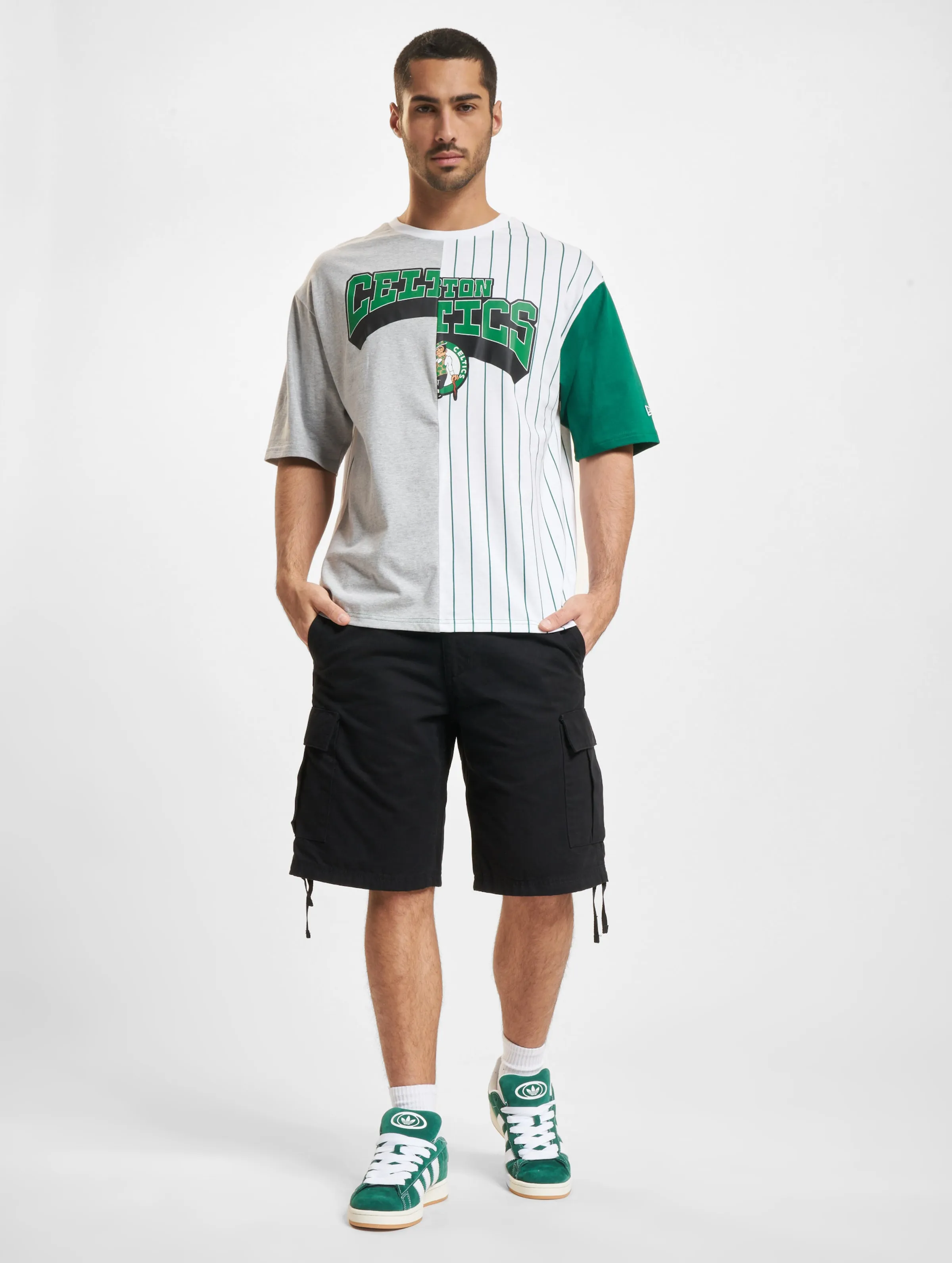 New Era NBA Half Pinstripe OS BOSCEL