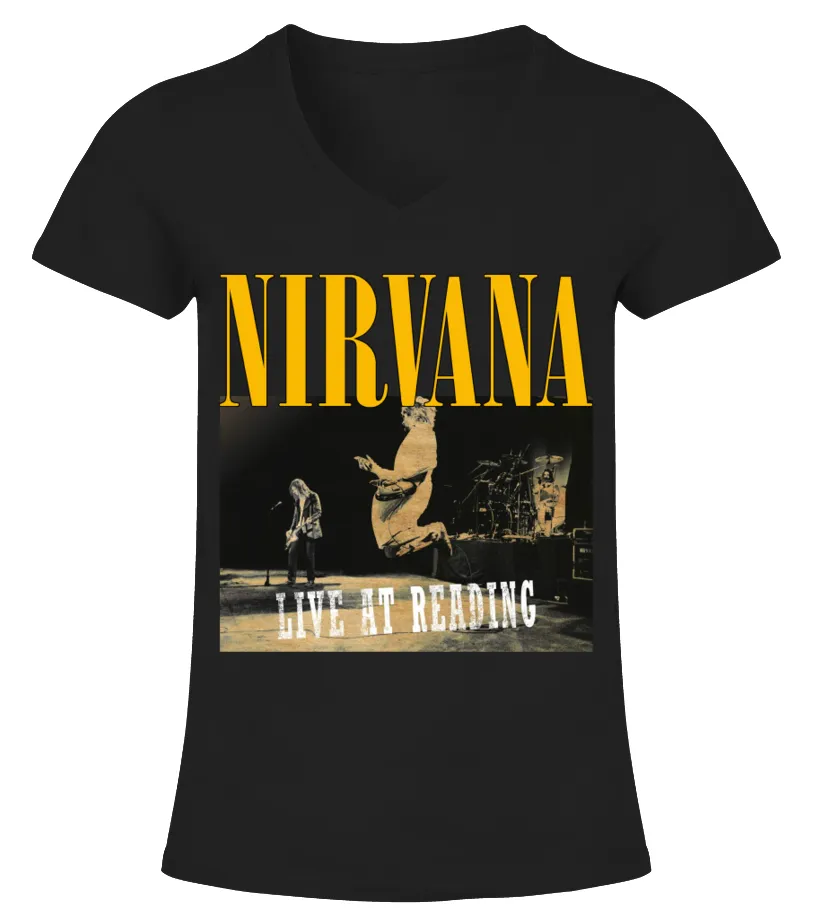 Nirvana BK (46) Camiseta cuello pico Mujer